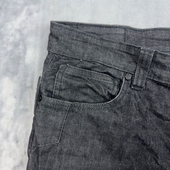 Off the Grid Hideout Jeans Mens Sz 40x36 Black Denim Taper Fit Pocket Stretch - Picture 5 of 14